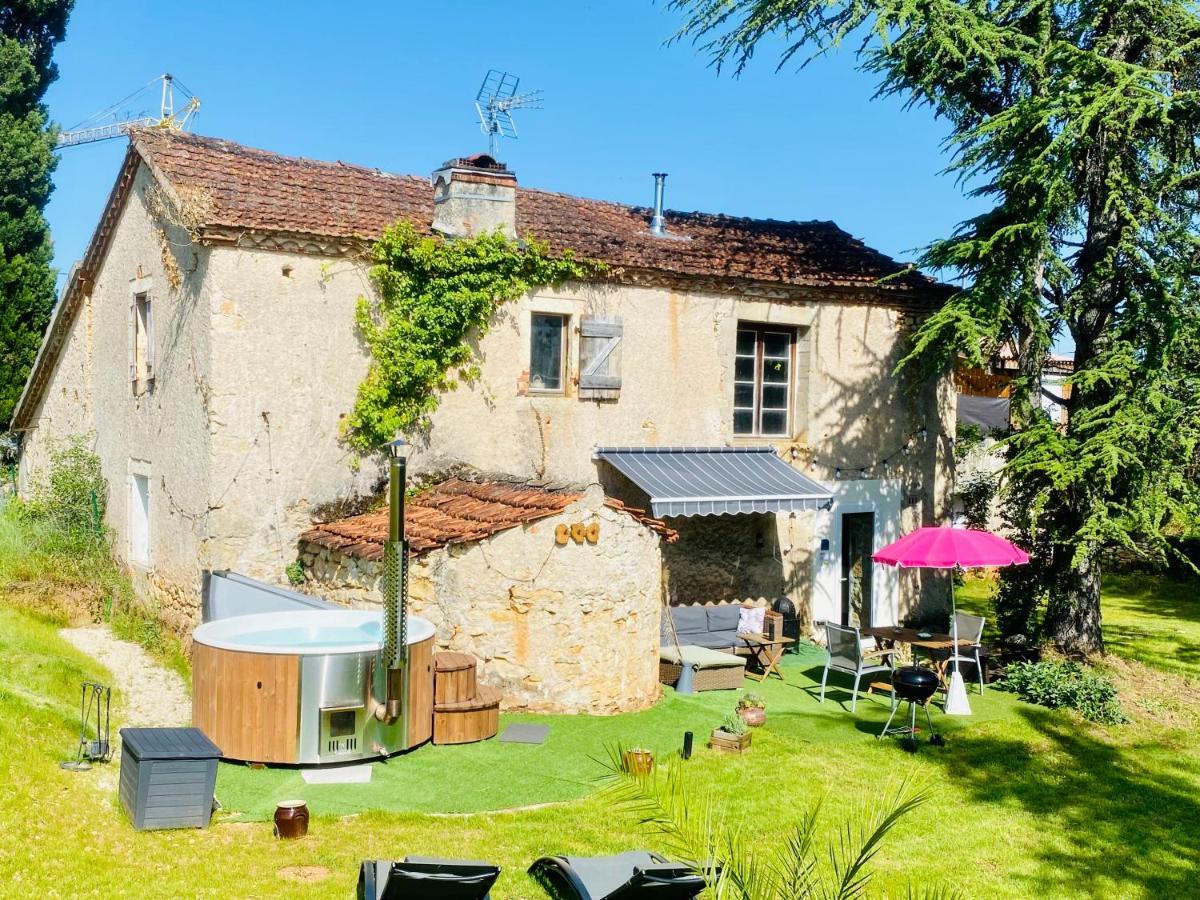 Gite De Charme Bain Nordique & Vieilles Pierre Classe 3 Etoiles Le Prestadou Arcambal Buitenkant foto